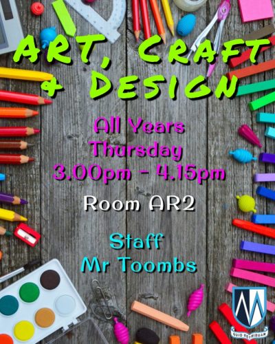 arts and crafts club