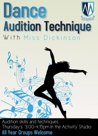 dance audition technique