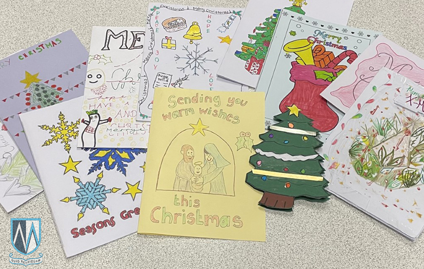 christmas cards year 7