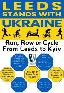 Leeds to Kyiv poster for MAR